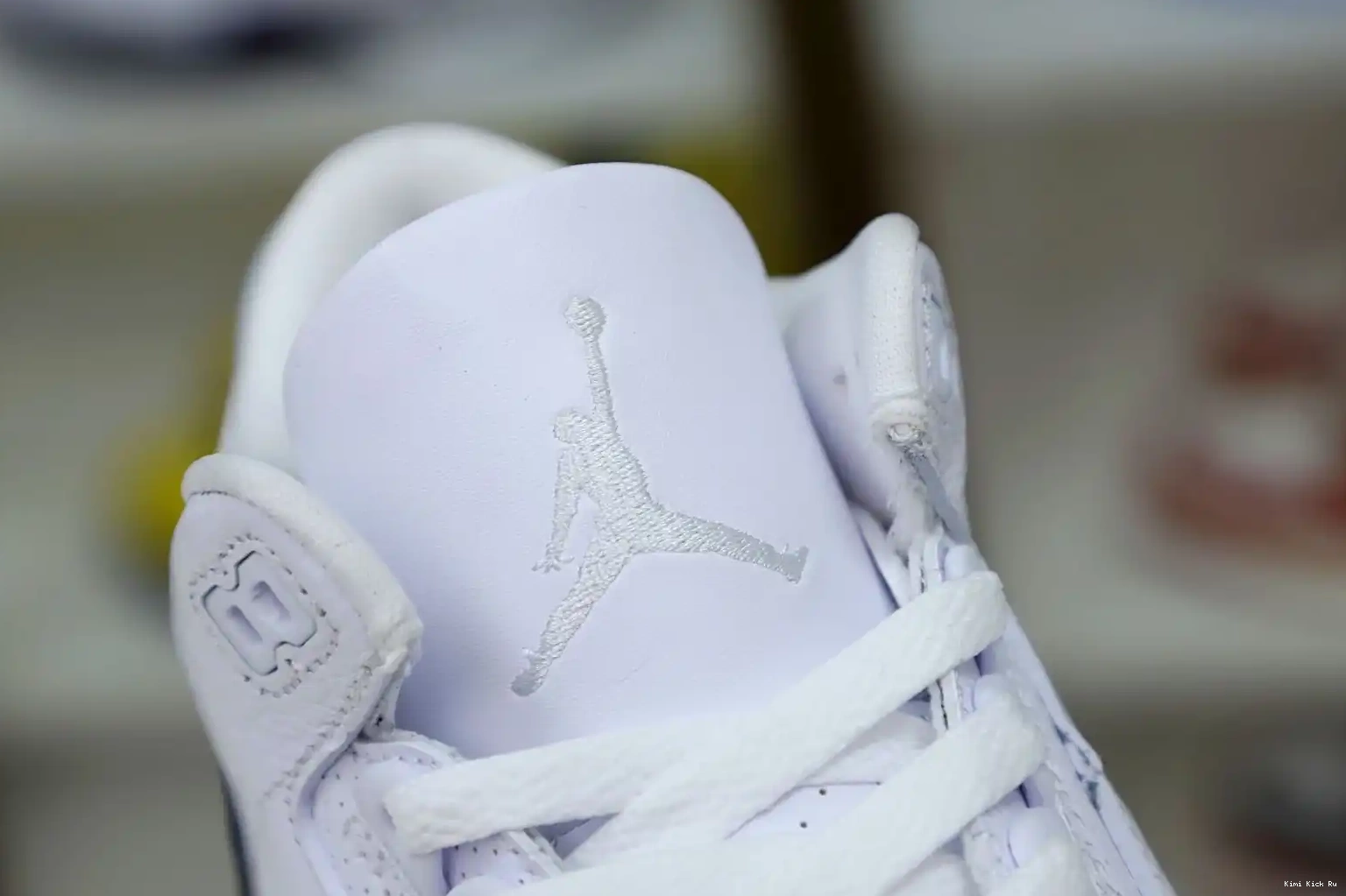 'WHITE' Kimikick RETRO DESIGN X FRAGMENT 3 AIR JORDAN SP 0708